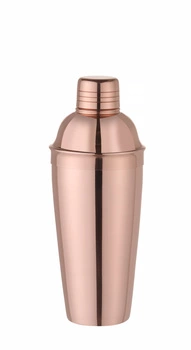 Šejkr 3dílný Cobbler 0,8 l měděná barva | BarUp 596425