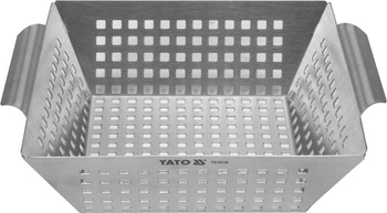 Grilovací koš 26 x 22 x 7 cm | YATO YG-20140