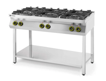 Kitchen Line Plynový sporák HENDI 226094 se 6 hořáky