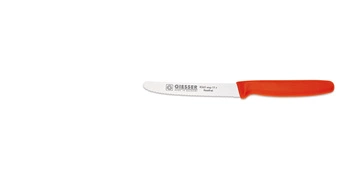 Univerzální nůž s vlnitým ostřím - 11 cm, červený | GIESSER MESSER 8365 wsp 11 r