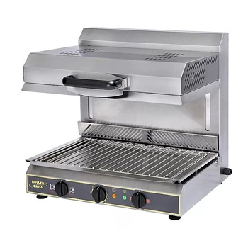 Elektrický salamandr dvouzónový, rošt 49,5x37,5 cm, 5 kW, 400 V | ROLLER GRILL SEM 600 PDS