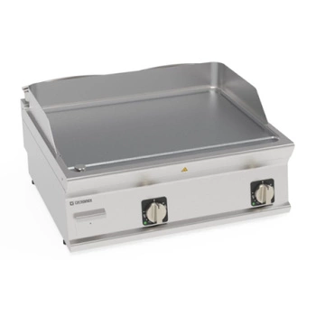 Hladká chromovaná grilovací deska 400V Tecno74 | TECNOINOX 716227