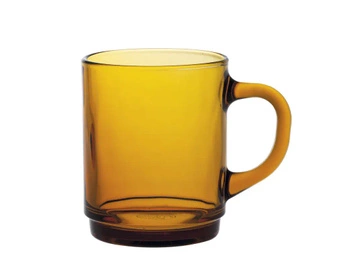 VERSAILLES AMBER sklenice s ouškem, 260 ml - 6 kusů | DURALEX 4020DR06C1111