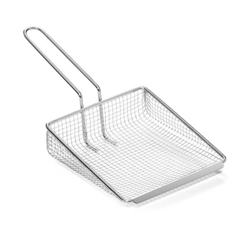 Lopatka na hranolky 20x18 cm, nerezová ocel | FORGAST FG11035