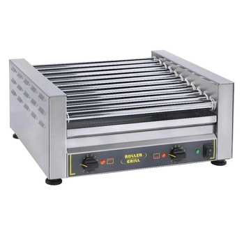 Válečkový gril na párky, 11 válečků, 40 cm, 1.4 kW | ROLLER GRILL RG11B