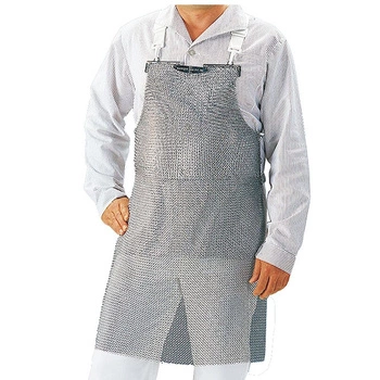 Kuchyňská zástěra z nerezové oceli, 60 cm šířka, 85 cm délka | CONTACTO 6556/055