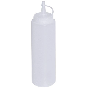 Dávkovač na omáčky průhledný, 250 ml, 19 cm | CONTACTO 1460/251
