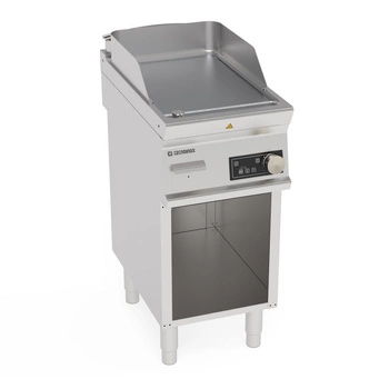 Hladká chromovaná grilovací deska 400V Tecno74 | TECNOINOX 716243