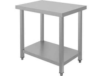 Centrální šroubovaný pracovní stůl s policí 80x50x85 cm | YATO YG-08990