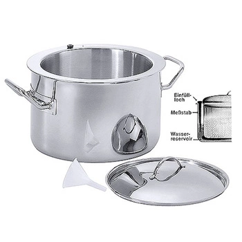 Hrnec s poklicí na omáčky 3L, průměr 18 cm | CONTACTO 2017/003