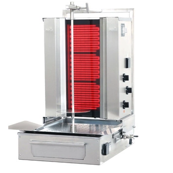Gyros (kebab) elektrický do 40 kg, 3 topná pole, 5.7 kW | POTIS F CE3