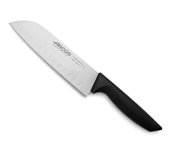 Nůž Santoku s kuličkovým ostřím NIZA, délka 31 cm | ARCOS 135500