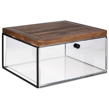 Zásuvka na pečivo s krájecí deskou, 35.4x32.5x20 cm | APS 910