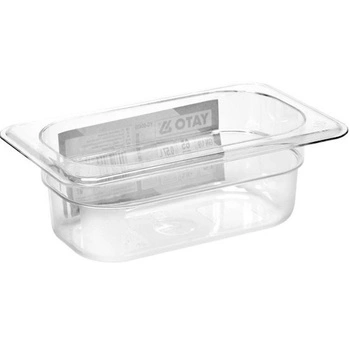 GN 1/9 kontejner 6,5 cm hluboký z polykarbonátu | YATO YG-00430