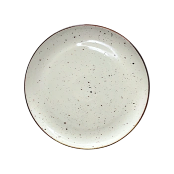 Mělký talíř Still Rustic krémový 29 cm | KERA CERAMIKA 14.1.RUSTIC KREM