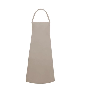 Kuchařská zástěra Basic 75 x 100 cm v pískové barvě | KARLOWSKY BLS 3-19-Stck