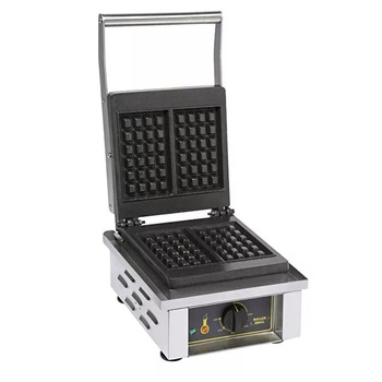 Elektrický vaflovač, 2 vafle, 1.6 kW, 10x18x2.6 cm | ROLLER GRILL GES20