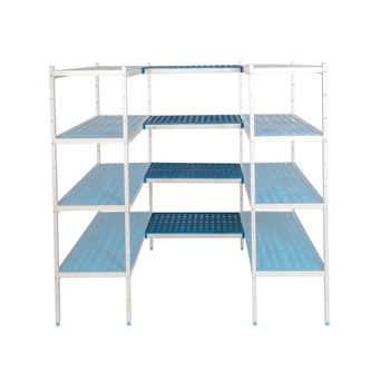 Spojovací police 5 polic hluboká 60 cm 5P-116+20UM | ALUSHELF 60537