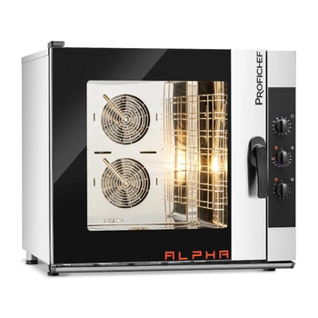 Elektrická konvektomata Alpha 7 GN 1/1, manuální ovládání, 10,5 kW, 400 V | PROFICHEF PCA311007
