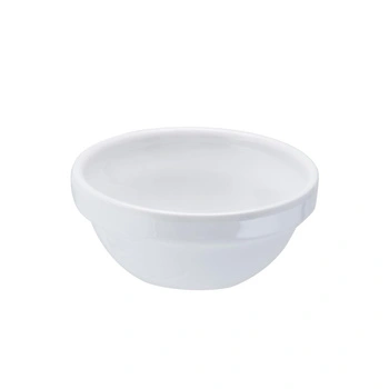 Mističky CASUAL MINI, sada 24 kusů, melamin, barva bílá, 6x6x2.5 cm, 20 ml | APS 83880