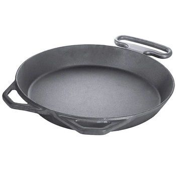 Litinová cateringová pánev s držadly, 80 cm | CONTACTO 5091/800