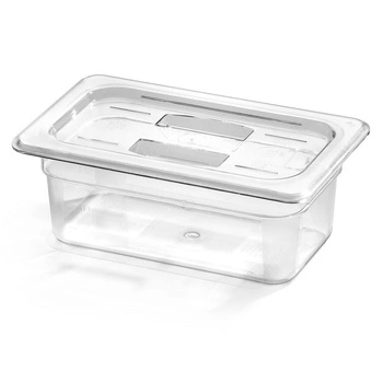 GN 1/4 hrnec 10 cm hluboká polykarbonátová nádoba FORGAST FG06741