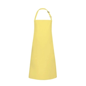 Kuchařská zástěra Basic 75 x 90 cm se sponou slunečně žlutá | KARLOWSKY BLS 4-86-Stck