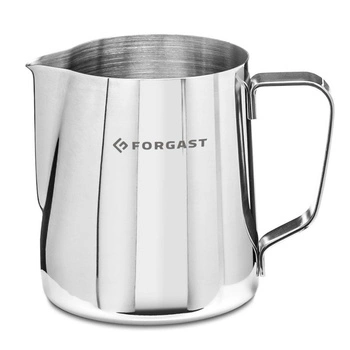 Ocelový džbán na napěnění mléka, objem 0,35 l | FORGAST FG11020