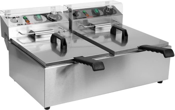 Elektrická fritéza 2-komorová 2x6 l | YATO YG-04622