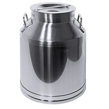 Kontejner s víkem 25 l, nerezová ocel | CONTACTO 3010/025