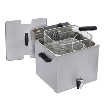 Elektrická fritéza s kohoutkem, 12 l, 6,4 kW | ROLLER GRILL MF120R