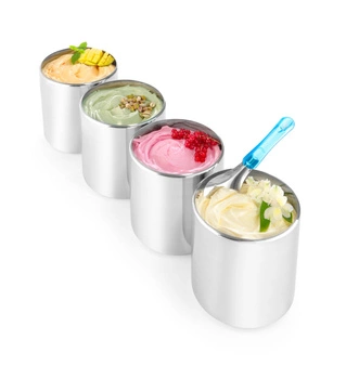 Kulatý zásobník na zmrzlinu 6,7 l | HENDI 807002