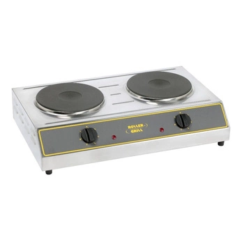 Elektrický sporák 2-plotýnkový, Ø23 cm, 2x2 kW, | ROLLER GRILL ELR 4