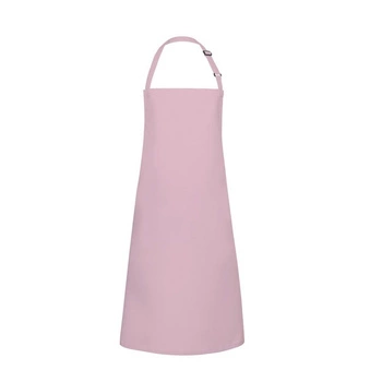 Kuchařská zástěra Basic 75 x 90 cm se sponou světle růžová | KARLOWSKY BLS 4-34-Stck