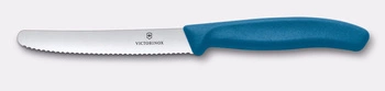 Nůž na rajčata Swiss Classic, zoubkované ostří, modrý, délka ostří 11 cm | VICTORINOX 6.7832.C1