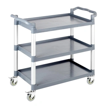 Servírovací vozík READY, 3policový z plastu | APS 11945