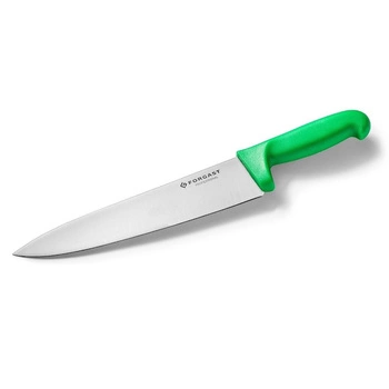 Zelený kuchyňský nůž HACCP 24 cm dlouhý FORGAST FG01802