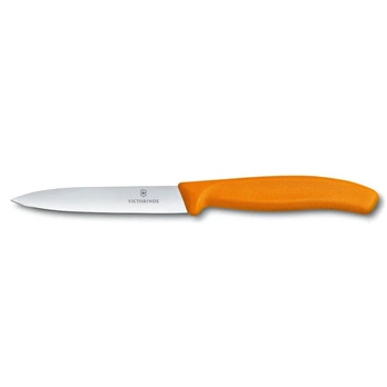 Švýcarský nůž na zeleninu Swiss Classic oranžový délka čepele 10 cm | VICTORINOX 6.7706.L119