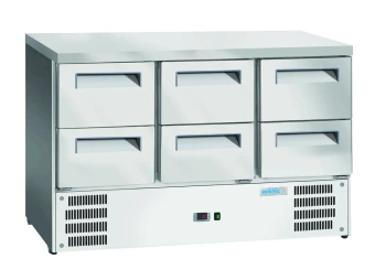 Chladicí stůl se 6 zásuvkami GN 1/1 | ARKTIC 236772