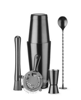 Sada tyčí v trubce, černá | BAR UP 596609