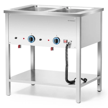 Bemar elektrický volně stojící 2xGN 1/1, 1,6 kW, 230 V | FORGAST FG09462