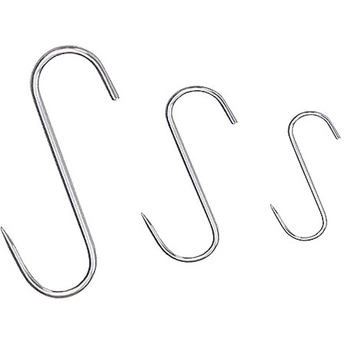 Řeznické háky z nerezové oceli 180 mm | CONTACTO 485/180