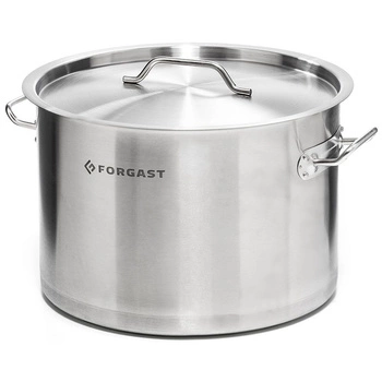 Střední hrnec z nerezové oceli s poklicí, 58 l, průměr 50 cm | FORGAST FG02058