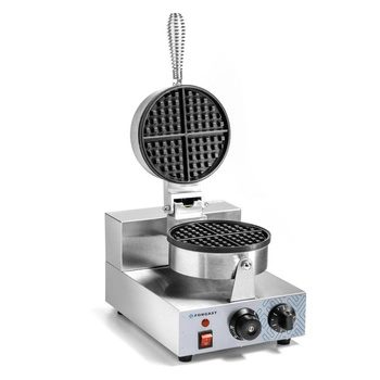 Elektrický kulatý vaflovač, 1 kW, 230 V | FORGAST FG09701