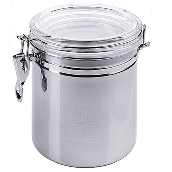 Nádoba s víkem, ocelová, 1,25 l | CONTACTO 1117/160