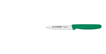 Loupací nůž - 10 cm, zelený | GIESSER MESSER 8315 sp 10 gr
