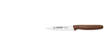 Loupací nůž - 10 cm, hnědý | GIESSER MESSER 8315 sp 10 br