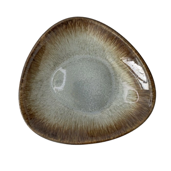 Hluboký talíř Delta Cristall topaz 27 cm | KERA KERAMIKA 15.5.TOPAZ