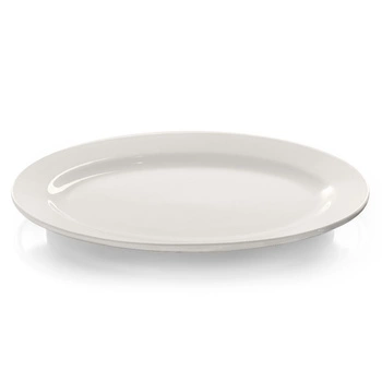 Oválný porcelánový talíř Modermo Prima 35 cm | MODERMO MP018