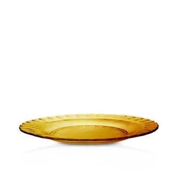 PICARDIE AMBER mělký talíř, průměr 23 cm DURALEX 3023DF06A1111